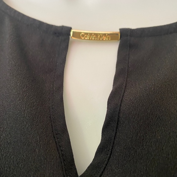 Calvin Klein black blouse - Picture 2 of 6